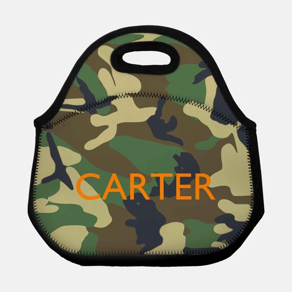 camouflage lunch box