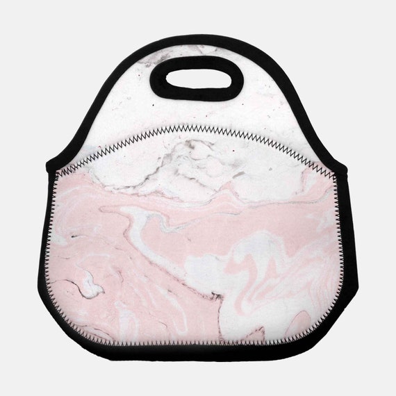 pink lunch tote