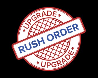 Rush Order Upgrade + Priority Express Shipping, Get it to me FAST, Push My Order To Front of Line, Starry Night Glass Art