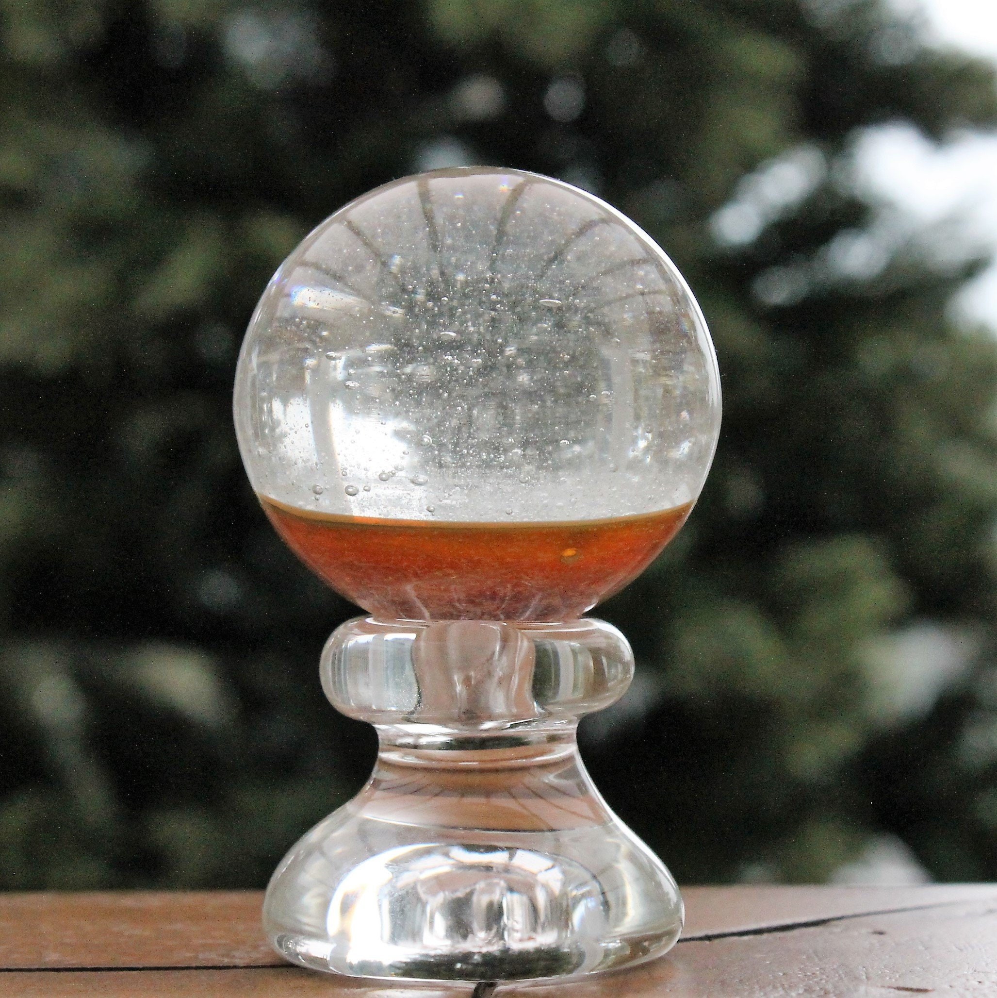 Solid Glass Snow Globe Memorial Keepsake Ashes To Etsy Solid Glass Snow Globe Memorial Keepsake Ashes To Etsy