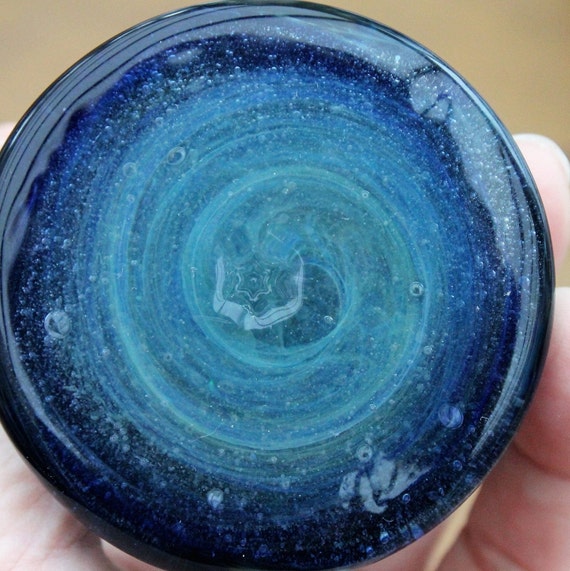 Perfect Memorials Starry Night Wood Cylinder Memorial Jewelry
