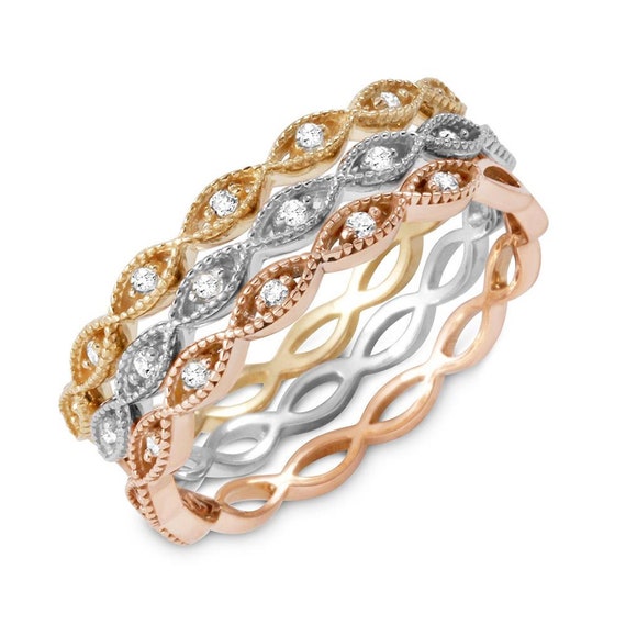 stacking rings fine jewelry