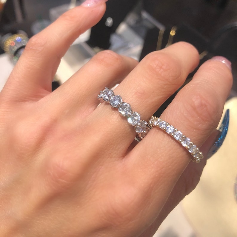 Statement Ring,Rings,Fine Jewelry Rings,Diamond Ring,Eternity Ring,Infinity Ring,Anniversary Gift,Valentines Gift,Gold Jewelry,14k GoldRing