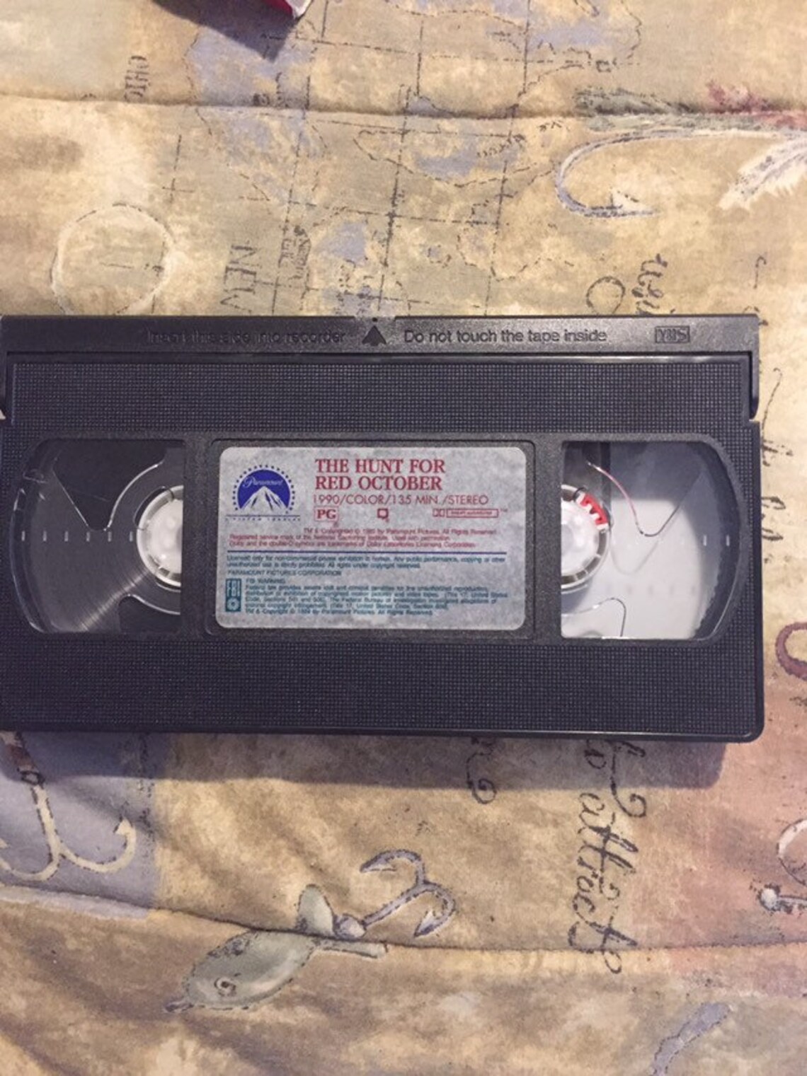 1990 paramount pictures the hunt for Red October vhs Etsy