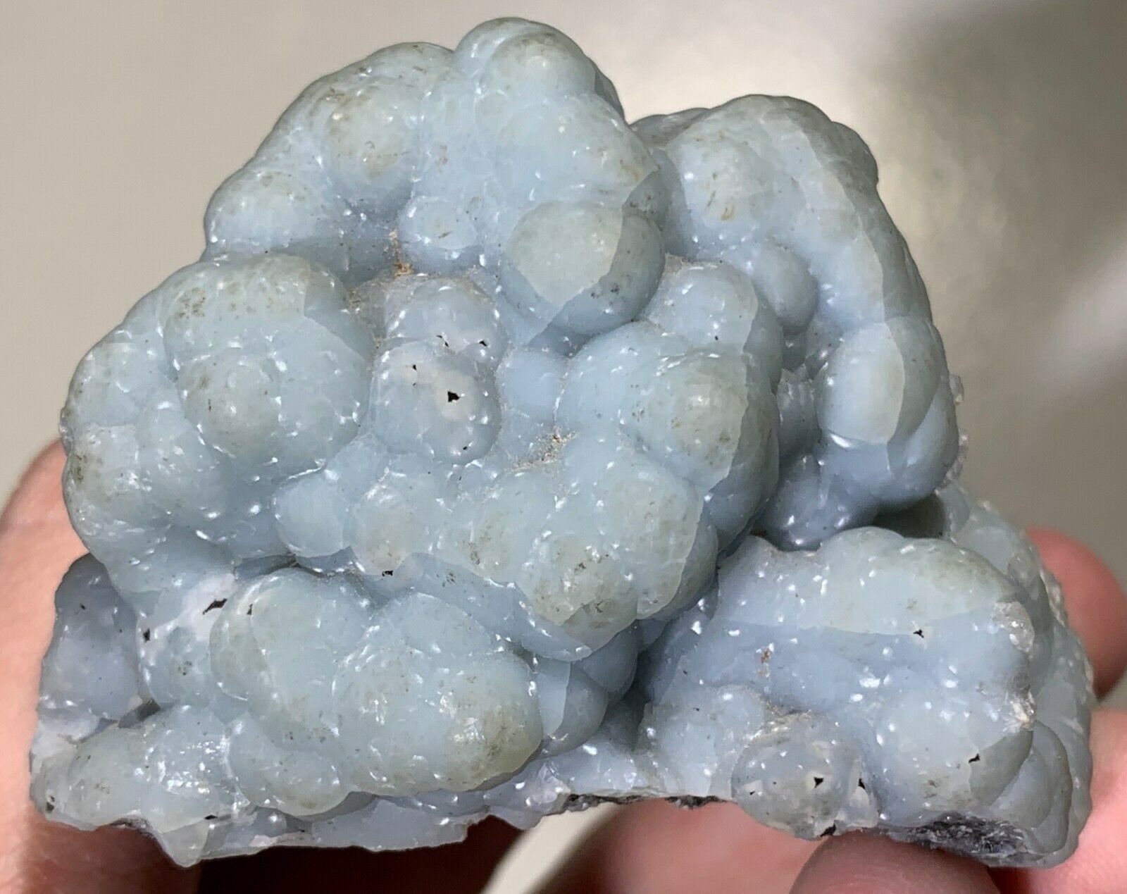 UBER RARE Blue Smithsonite Display Specimen Choix, Mexico. 216g