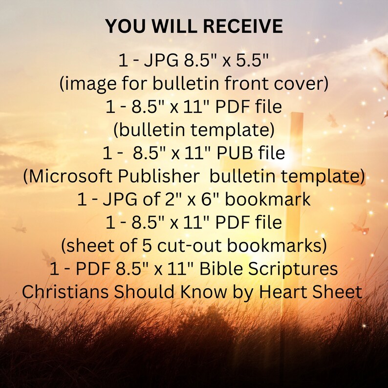 Printable Worship Church Bulletin Cover, Winter Scene With Deer ...