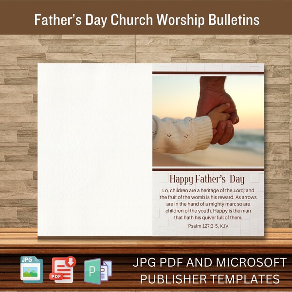 Printable Religious Fathers Day Card - Etsy