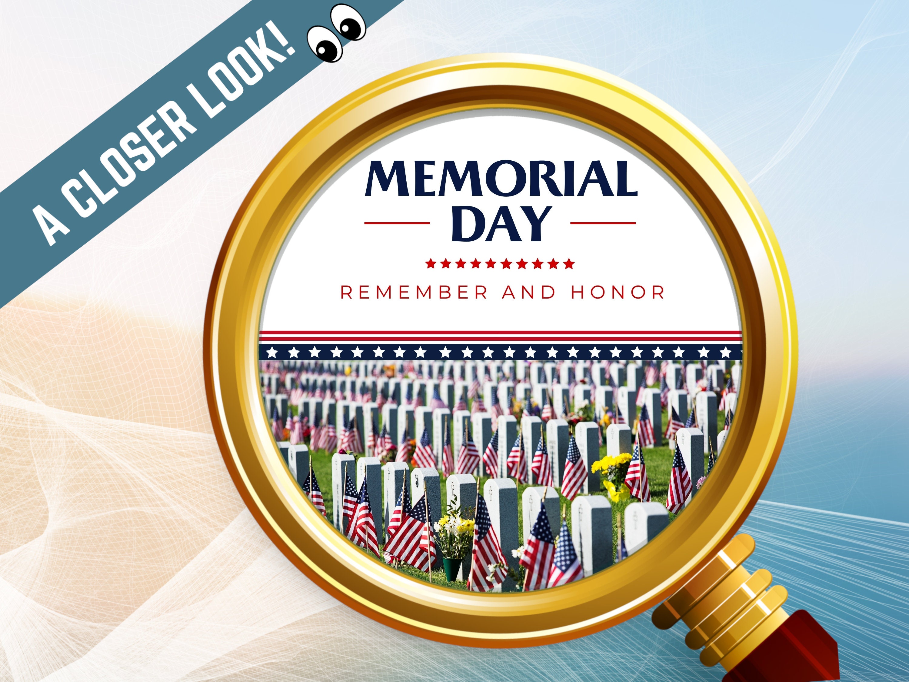 Memorial Day Church Bulletin Cover Worship Service Events Program Pause ...