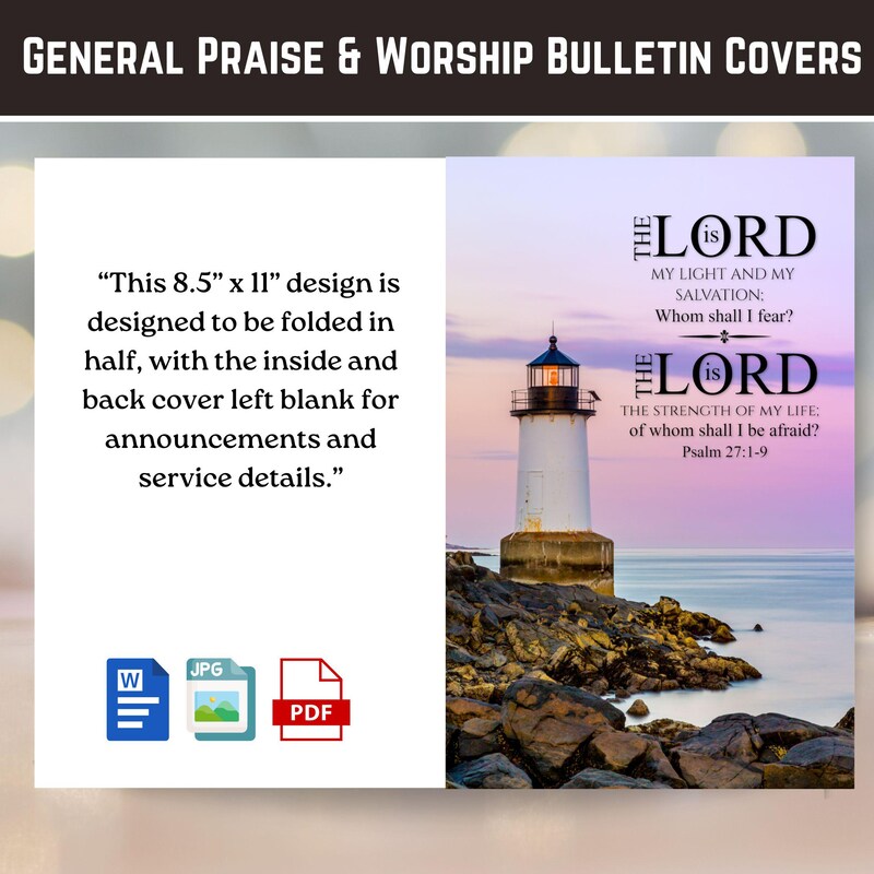 Church Bulletin Fronts - Etsy