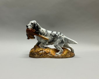 Royal Doulton English setter with Pheasant