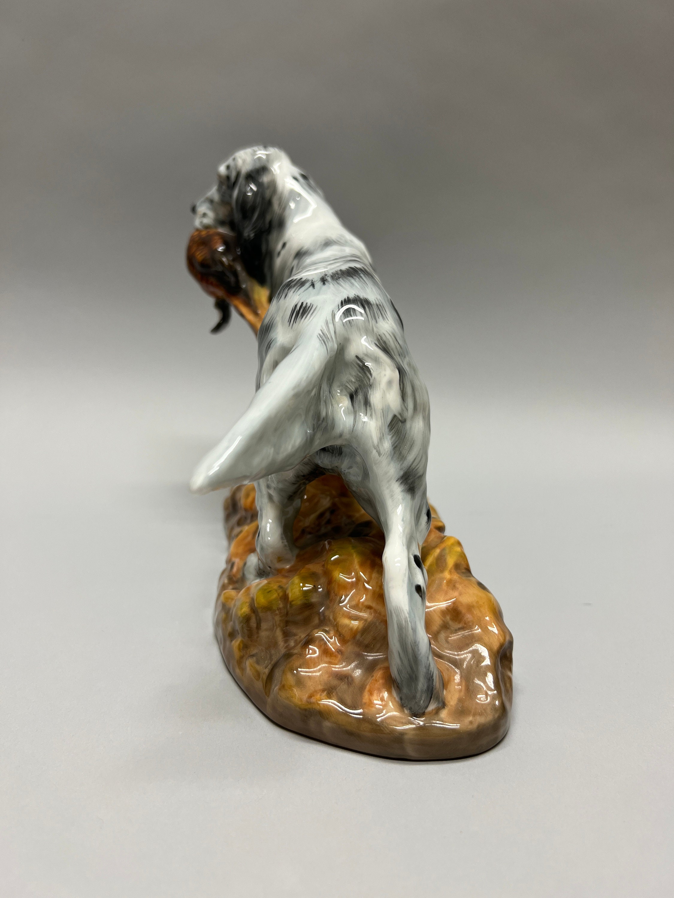 ロイヤルドルトン イングリッシュセター 陶器 犬 ロイヤルドルトン