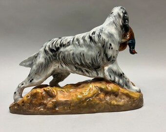 ロイヤルドルトンのイングリッシュセッターとフェザント - Etsy 日本