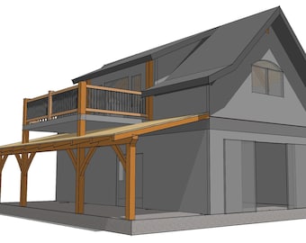 Plano de garaje de Opossum Creek