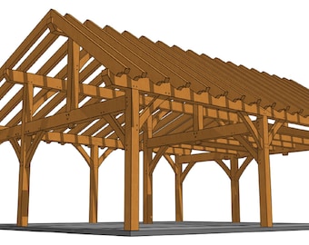 Taller de estructura de madera 26×30
