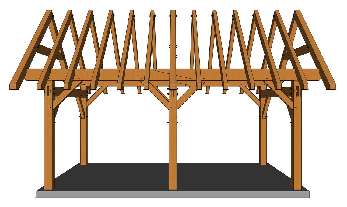 12x22 Timber Frame - Etsy