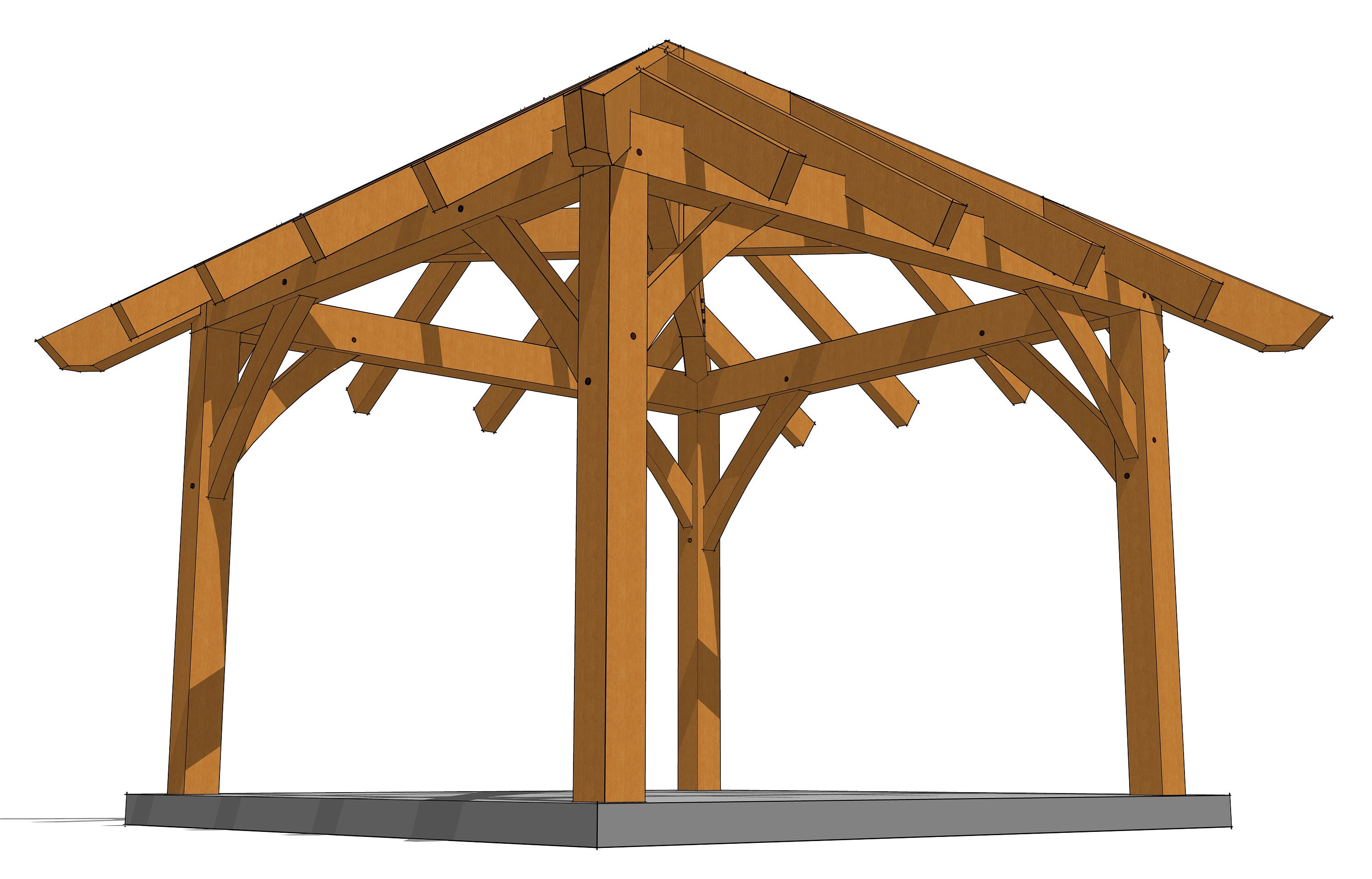 1212 Gazebo Plans Etsy