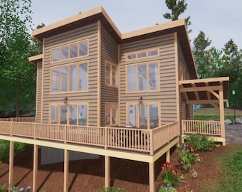 24×46 Shed Roof House