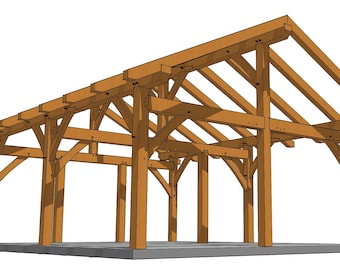 Plano de poste rey 24×24