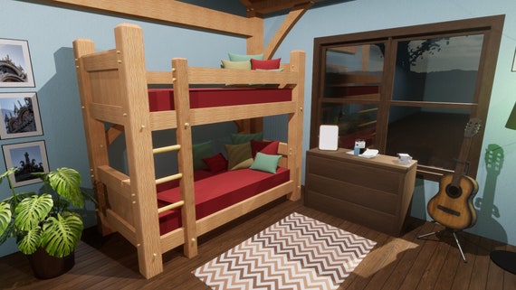 Timber frame bunk beds discount