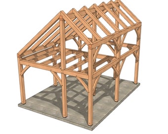 Cabina Saltbox 18x24