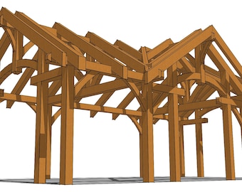 16x32 Timbered Pavilion