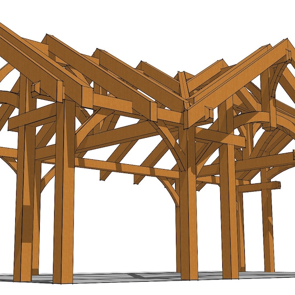 16x32 Timbered Pavilion