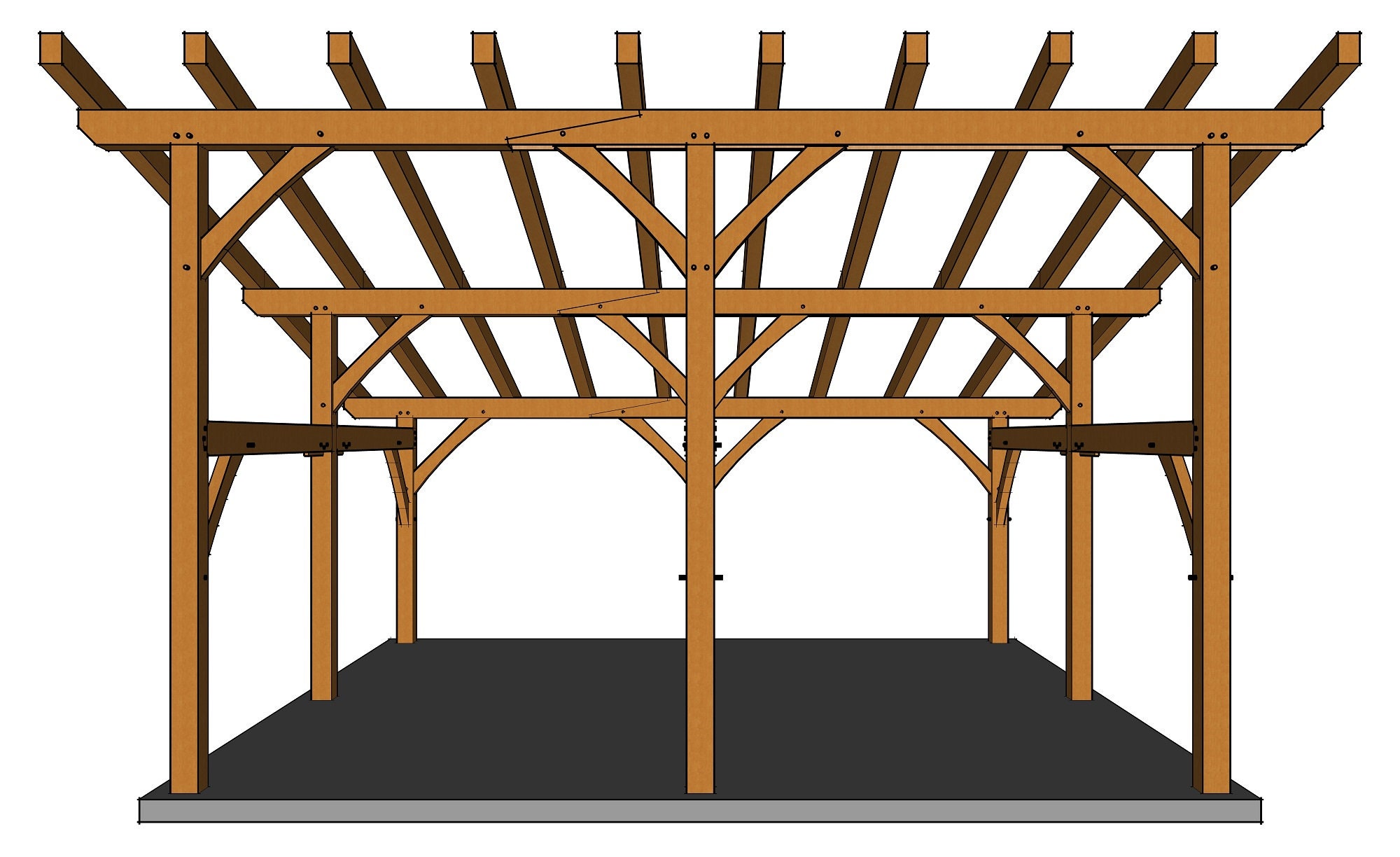 Single Slope Roof Shed Plans