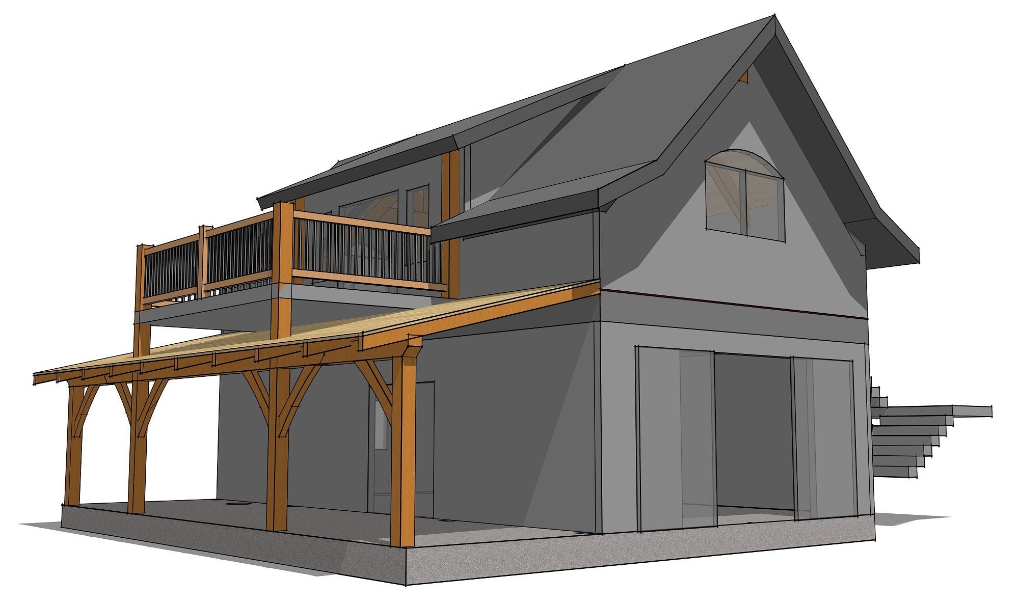 Opossum Creek Garage Plan Etsy