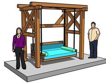 Timber Frame Bedswing