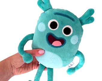 Peluche Grumble Bumble Nums, Peluches Bumble Nums, Peluche Super Simple Bumble Nums, Peluche Stumble Humble Grumble, Juguetes Super Simples