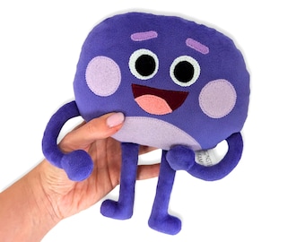 Peluche de Bumble Nums, canciones súper sencillas, peluche de Stumble, Humble, Grumble, canciones súper sencillas.