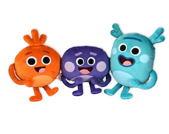 Peluches Bumble Nums, Peluches Bumble Nums, Peluches Bumble Nums Super Simples, Peluche Stumble Humble Grumble, Juguetes Super Simples