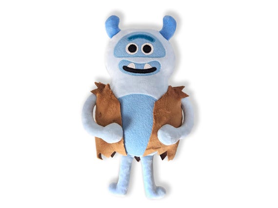 Bumble Nums Yeti Plush Toy, Super Simple Songs Yeti Stuffed Animal