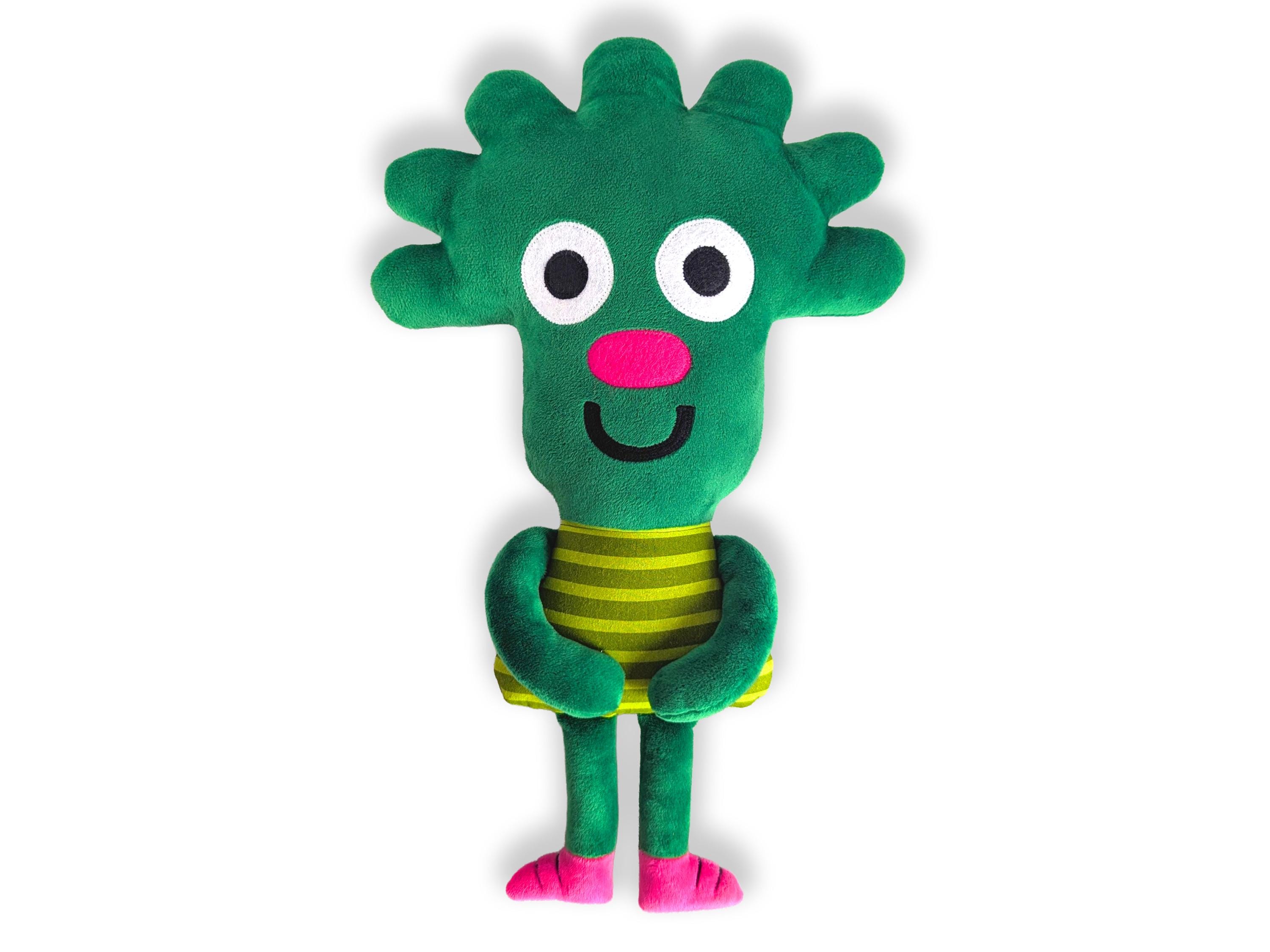 Noodle and Pals Broccoli Plush Toy, Broccoli Super Simple Stuffed Doll ...