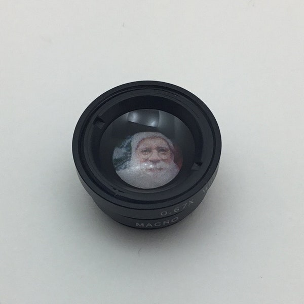 Santa Camera Ornament Etsy