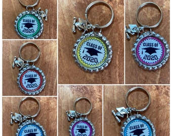 Bottle Cap Key Chain Etsy