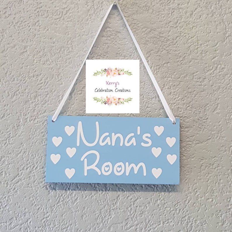 Children's bedroom door name plaque children's name Etsy