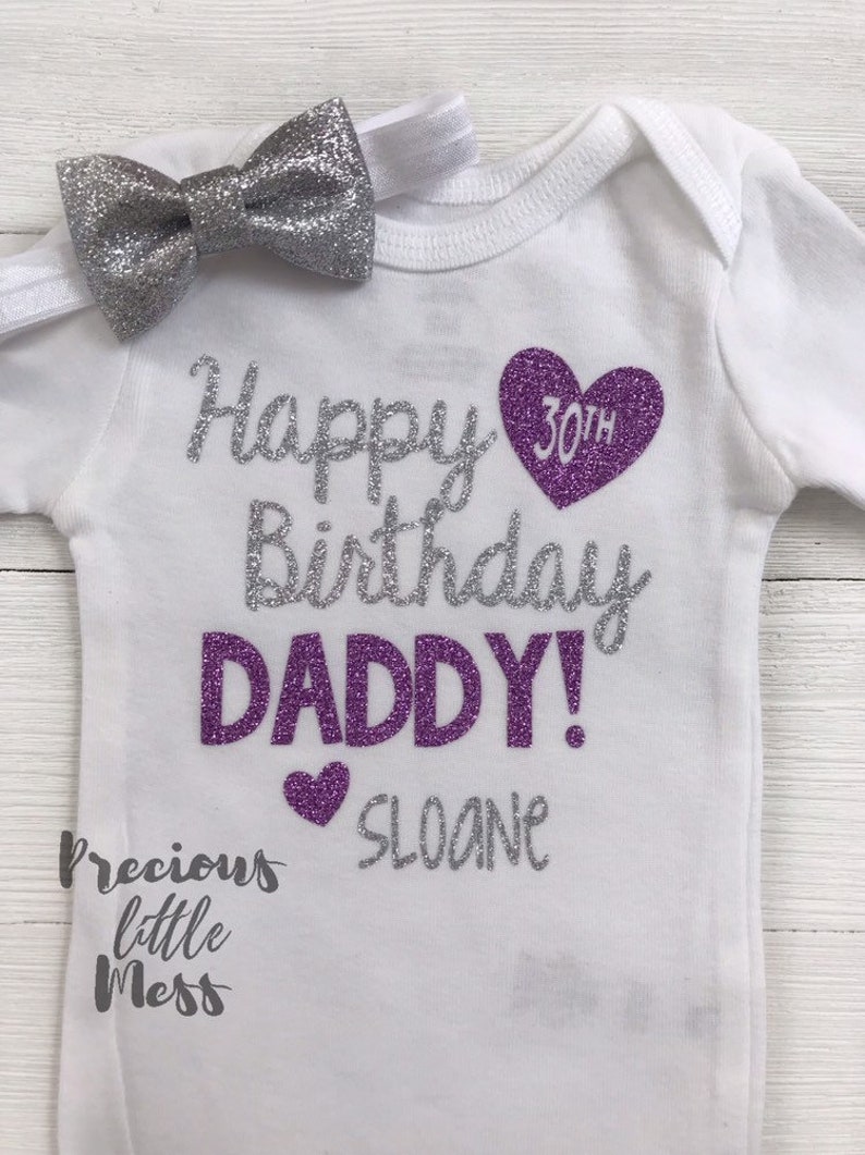 happy 30th birthday daddy t shirt