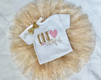 Baby Girl First Birthday Outfit | ONEderful is What You Are Onesie | Isn’t She ONEderful birthday theme | First Birthday Theme Idea