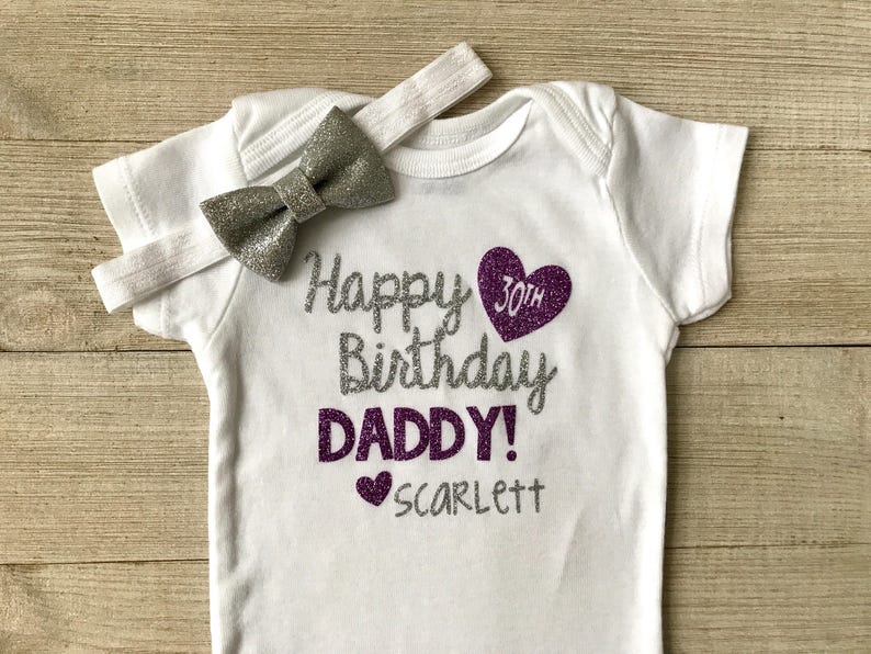 happy 30th birthday daddy t shirt