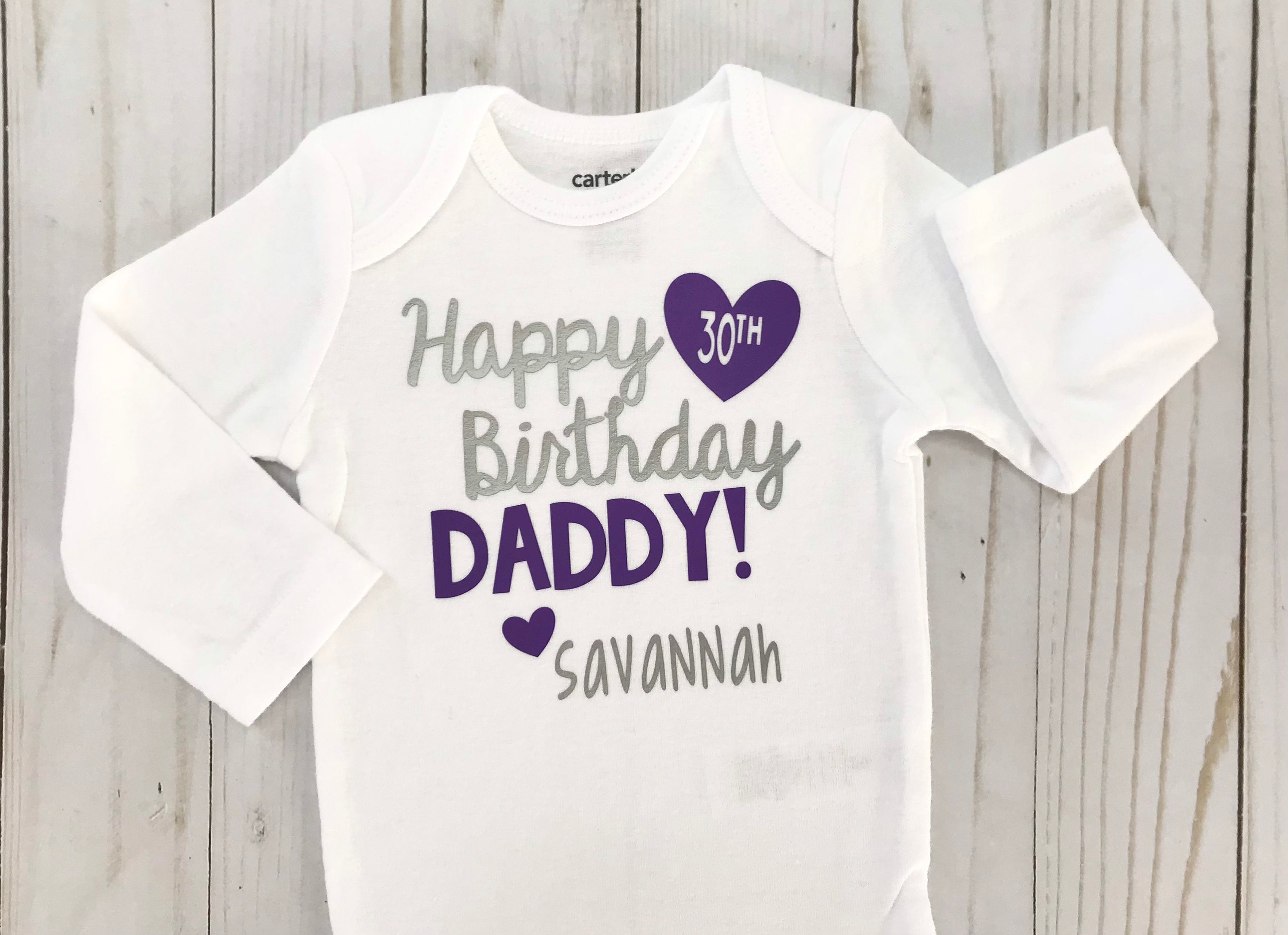 happy 30th birthday daddy t shirt