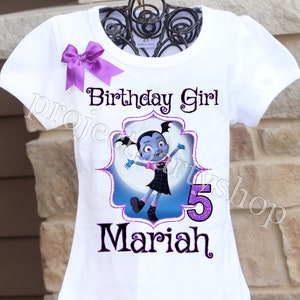 Camisa de cumpleanos de Vampirina ideas de fiesta de cumpleanos de Vampirina Etsy Espana