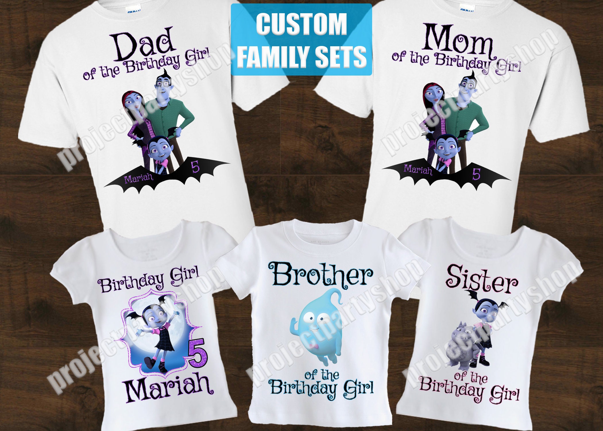 Vampirina birthday best sale shirts
