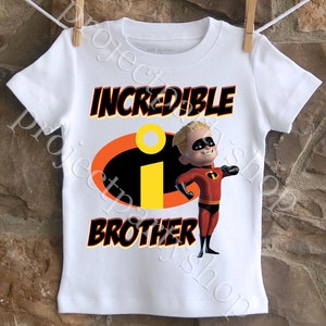 Incredibles Brother Birthday Shirt, Incredibles Brother Shirt, Incredibles Dash Shirt, Incredibles Family Shirts