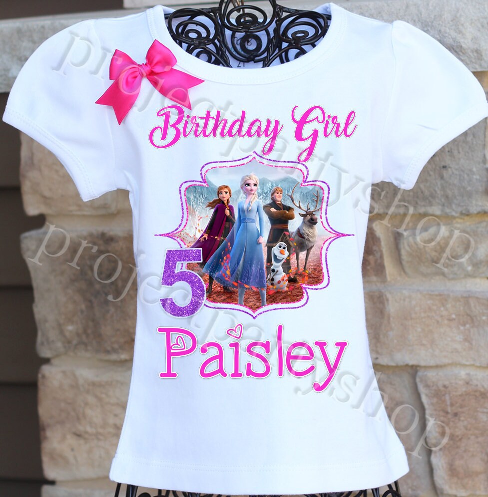 Camisas de frozen hotsell