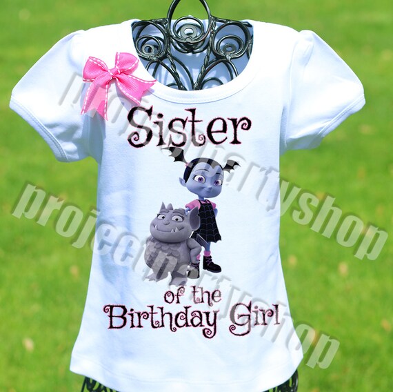 Vampirina birthday girl shirt sales