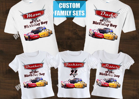 Cars 3 Birthday Shirt Cars 3 Family 