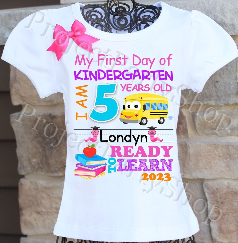 Kindergarten Shirts - Etsy