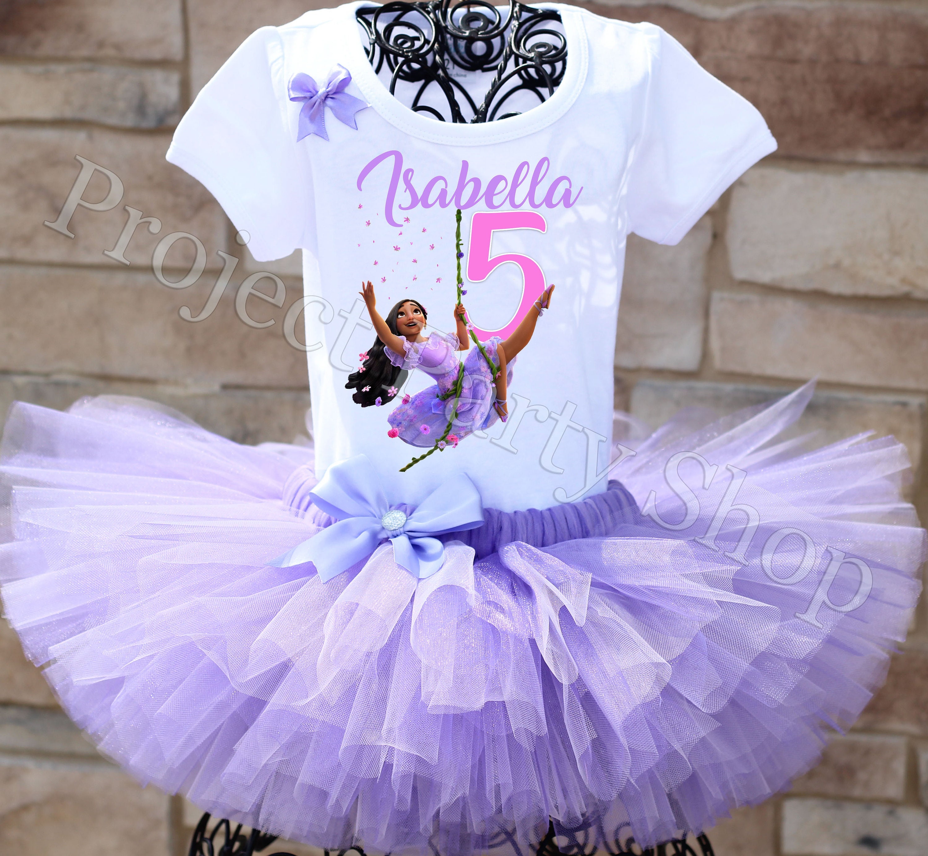 Encanto Isabela Birthday Tutu Outfit, Encanto Birthday Outfit, Encanto  Party, Encanto Birthday Shirt, Encanto Tutu