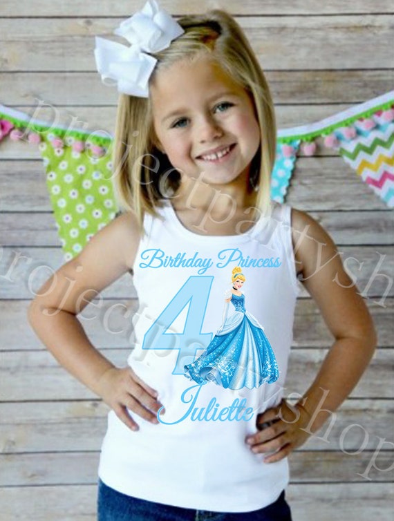 Cinderella Birthday Shirt, Princess Cinderella Birthday Shirt, Cinderella  Birthday Outfit, Cinderella Birthday Party, Cinderella T Shirt - Etsy